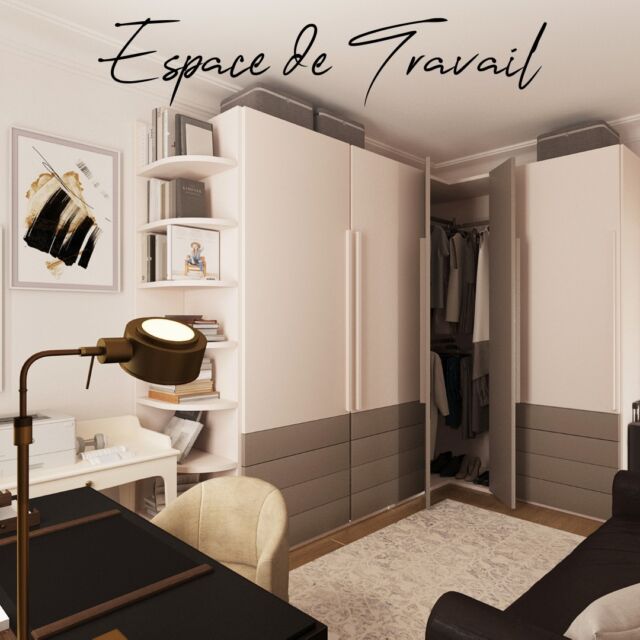 Découvrez notre dernier projet : un espace de travail aux tons apaisants, équipé de grands placards pratiques pour un rangement optimal. 💼✨

#agencementinterieur #amenagementinterieur #bretagne #bzh #deco #rennes #3d #plan3d #designinterieur #renovation #bureau #espacedetravail #bureaualamaison #teletravail #bureau #bureauinspiration